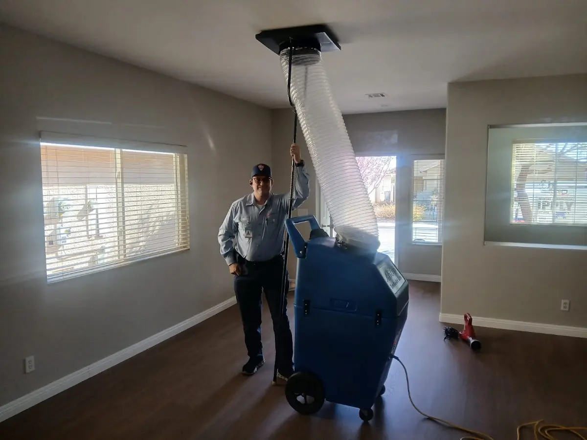 Professional Dryer Vent Cleaning work inside a South Miami Heights home